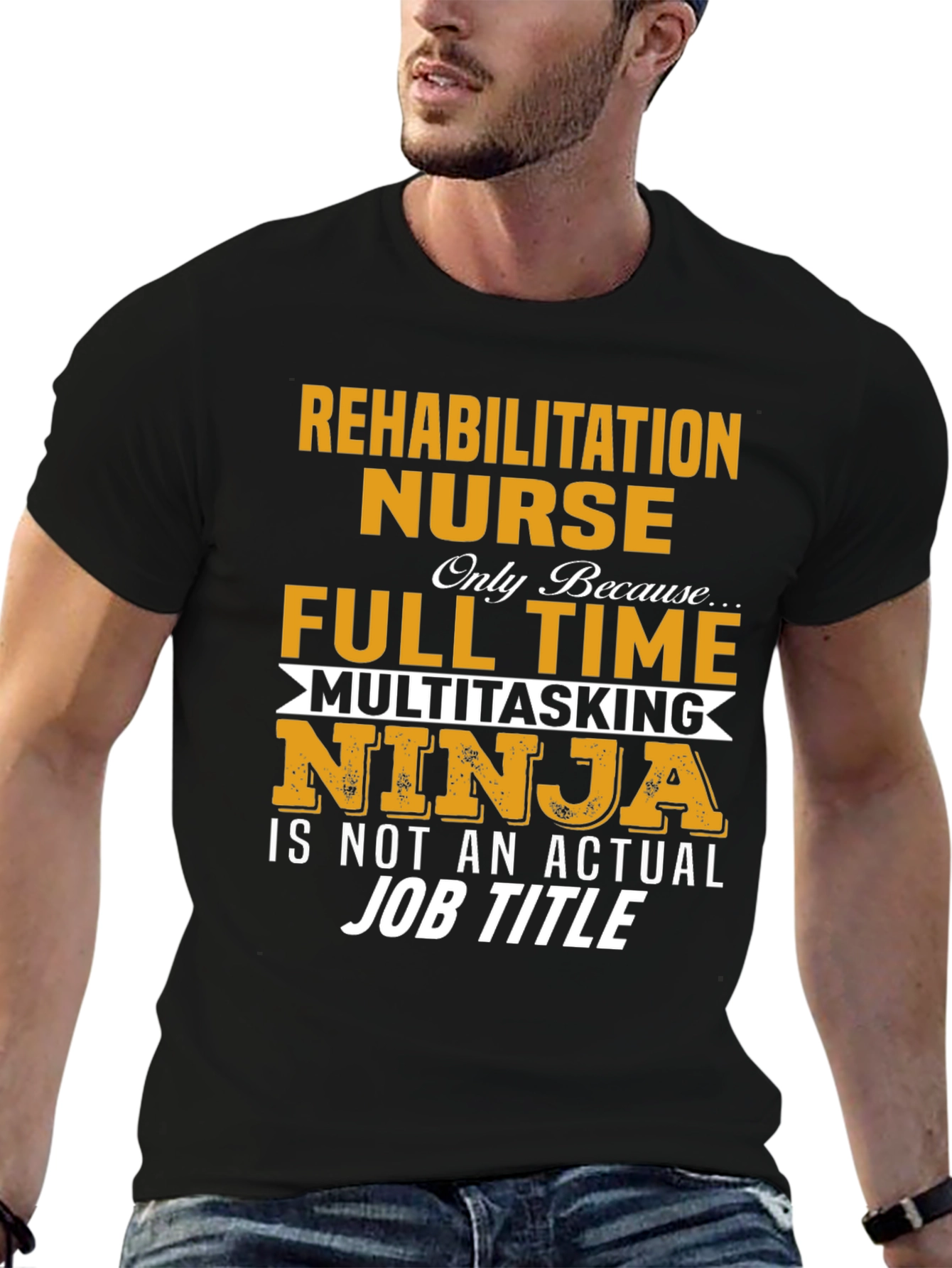 Rehabilitation Nurse Multitasking Ninja T-Shirt