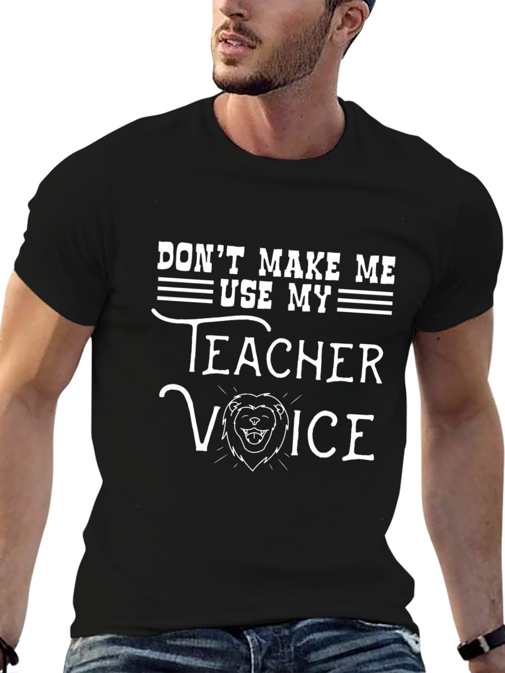 Teacher Voice Graphic Tee -  Funny Teacher Shirt