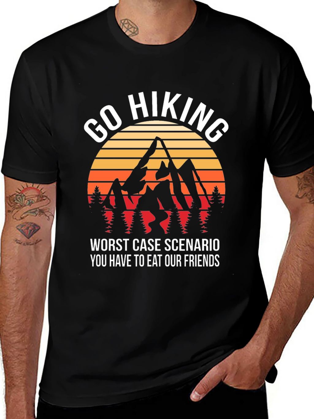 Go Hiking T-Shirt: Eat Our Friends