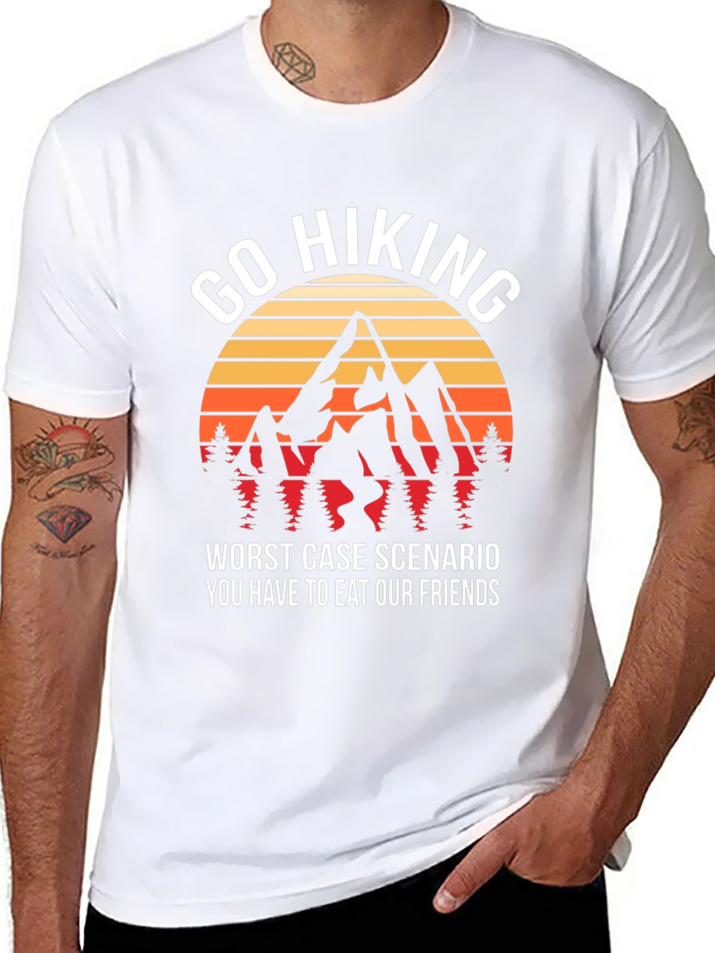 Go Hiking T-Shirt: Eat Our Friends