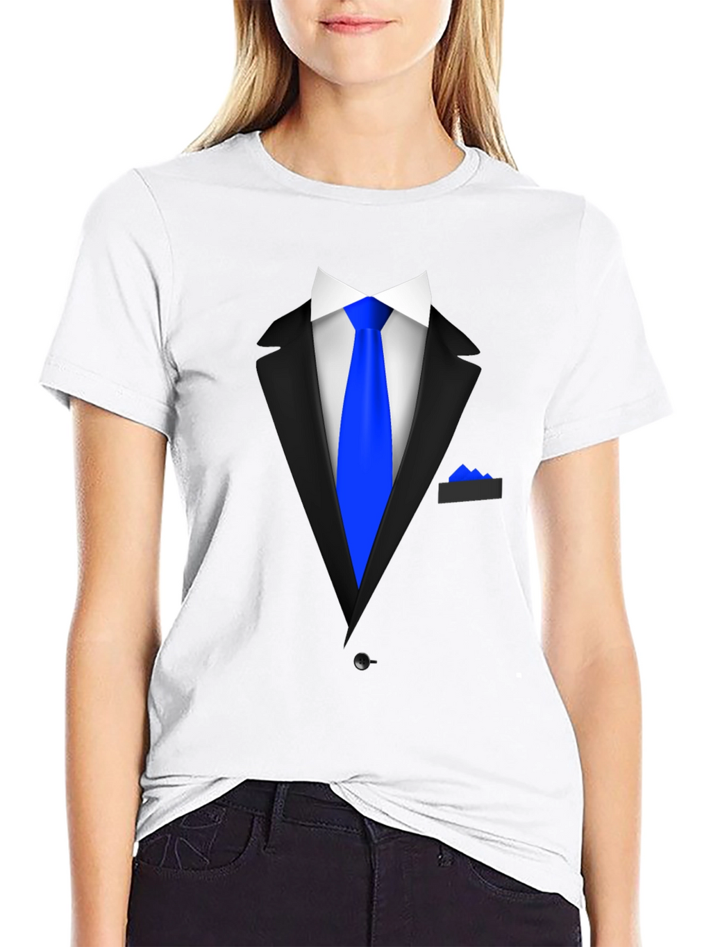 Suit & Tie Illusion T-Shirt - Formal Fun!