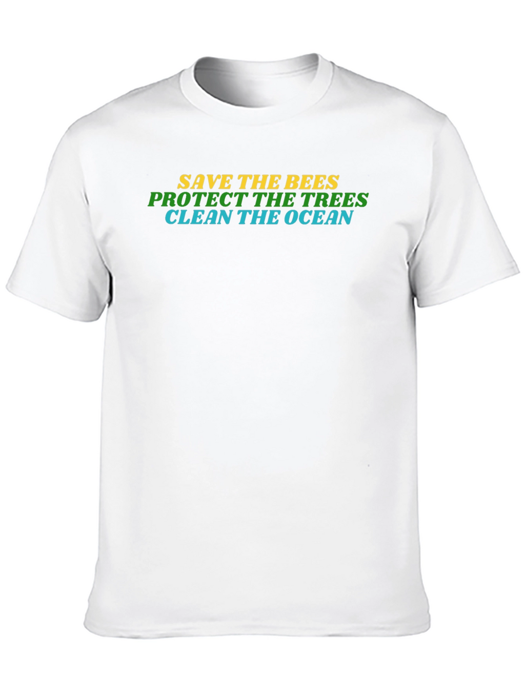 Eco-Friendly Save the Bees Graphic Tee