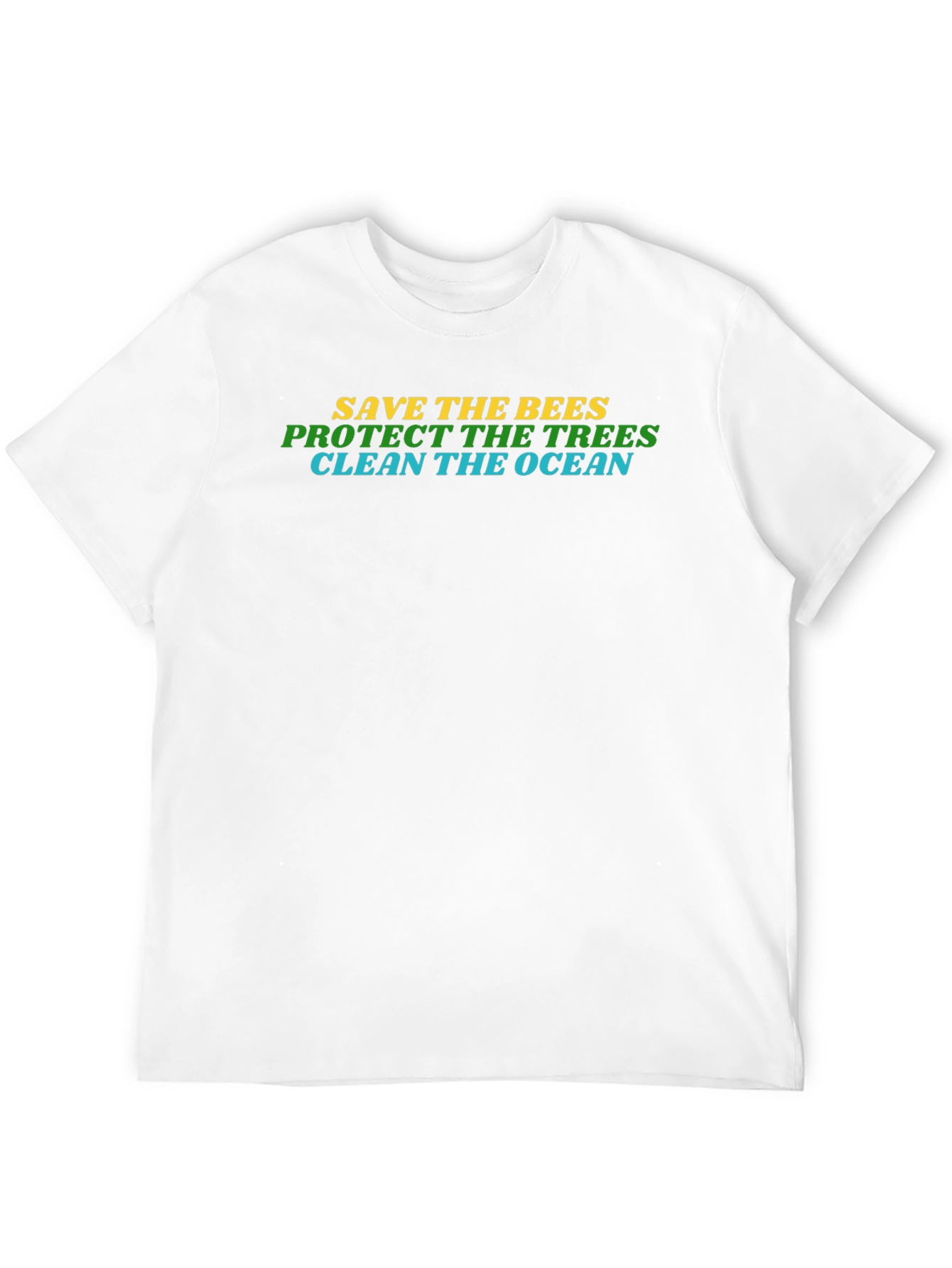 Eco-Friendly Save the Bees Graphic Tee