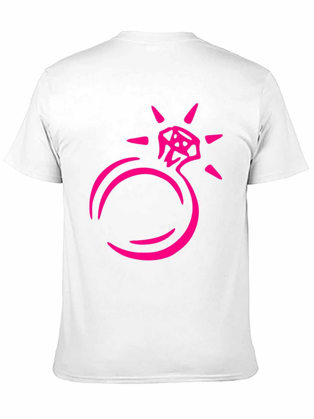 Diamond Ring Graphic Tee - Black