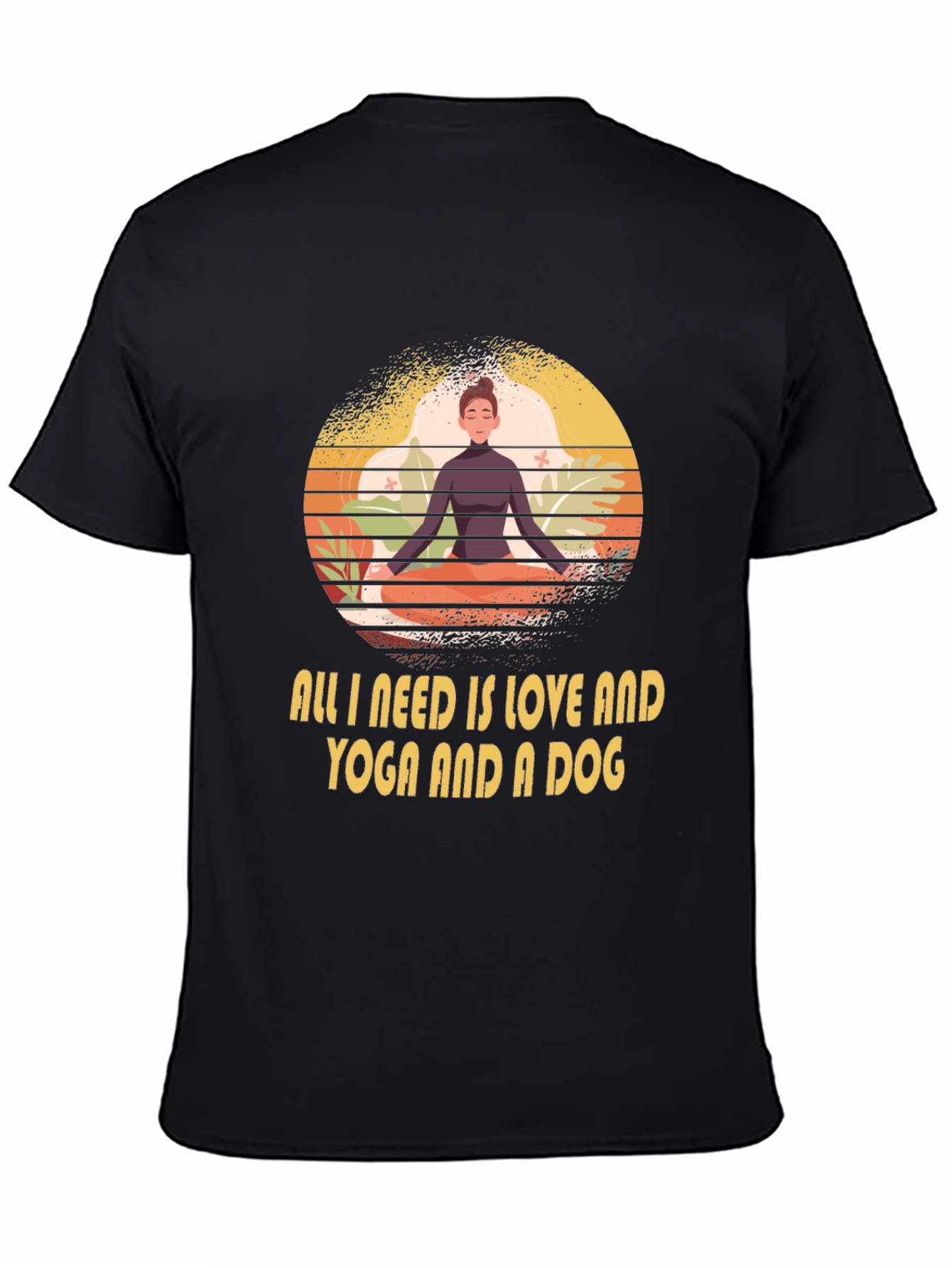 Love Yoga Dog T-Shirt