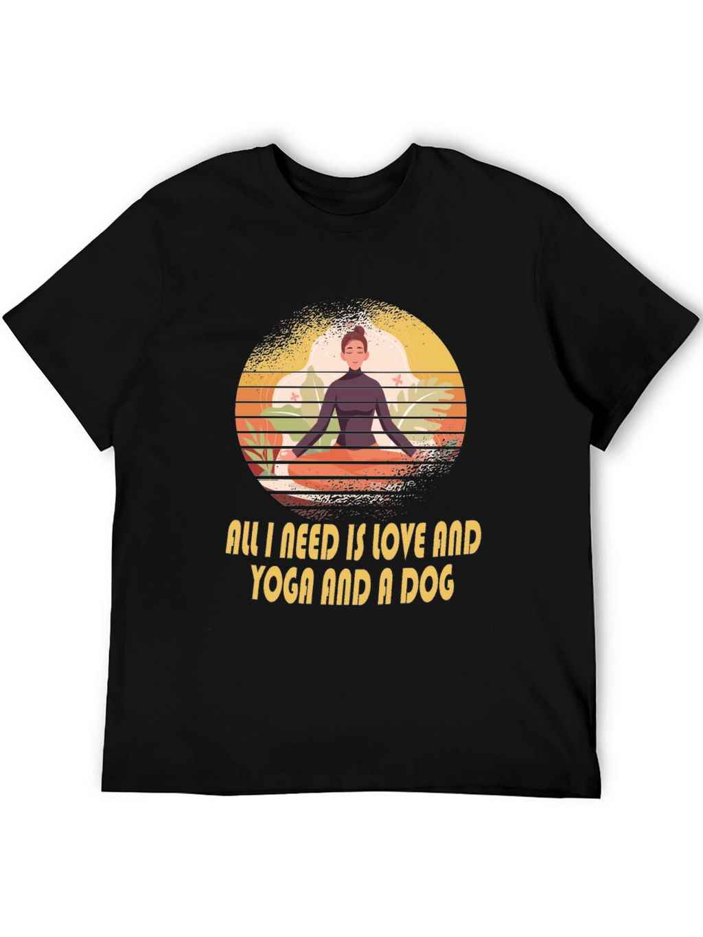 Love Yoga Dog T-Shirt