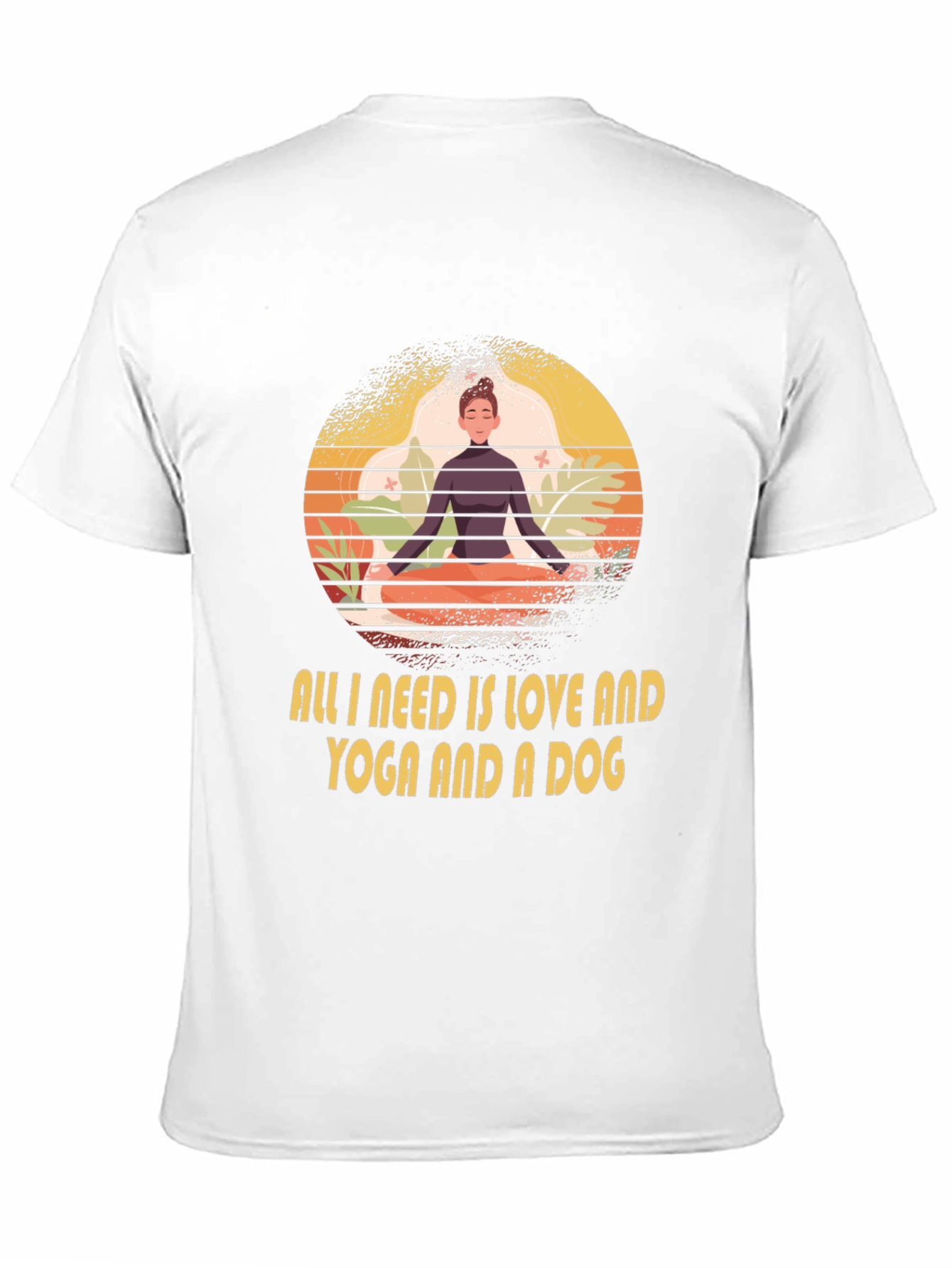 Love Yoga Dog T-Shirt