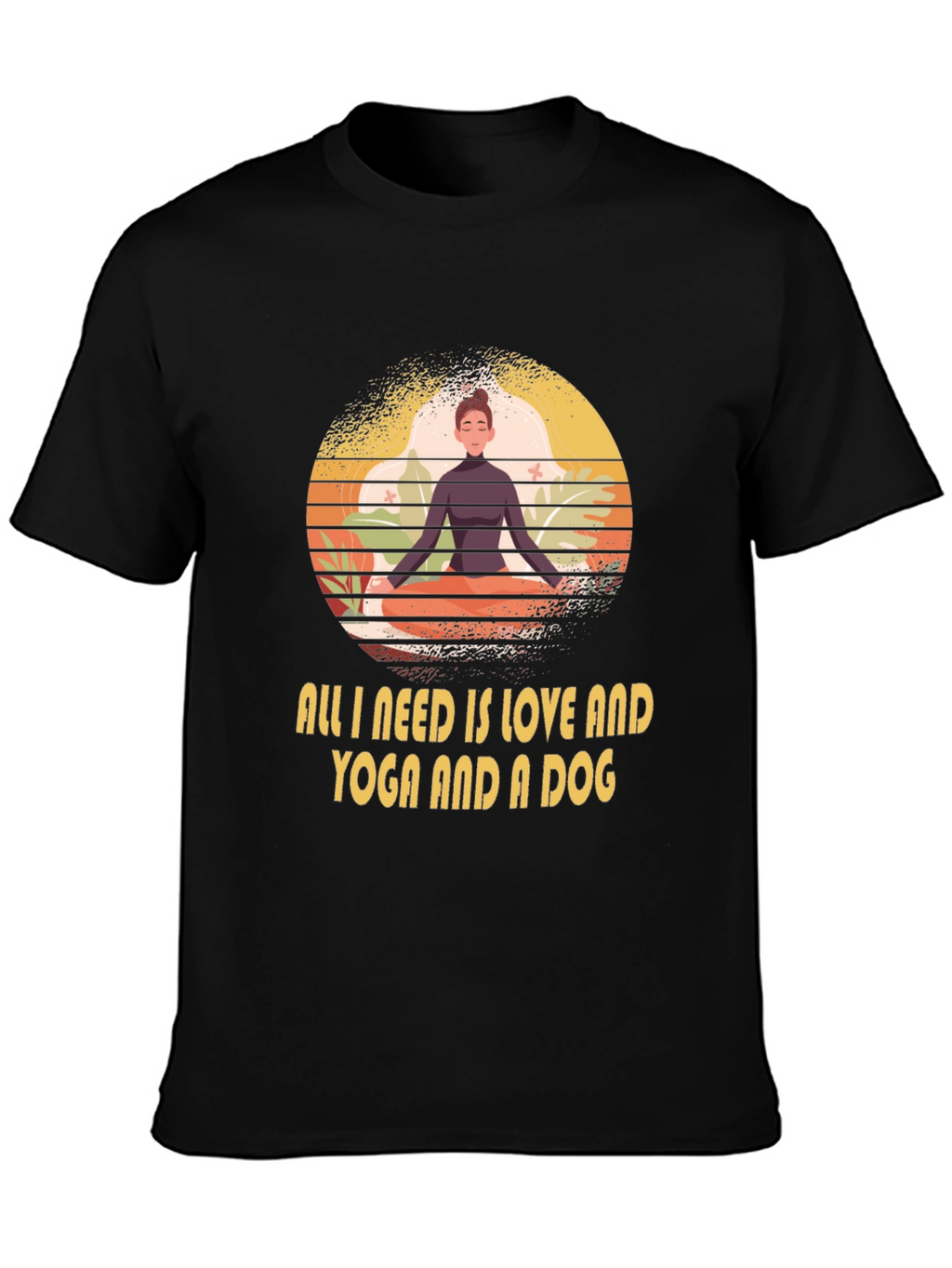 Love Yoga Dog T-Shirt