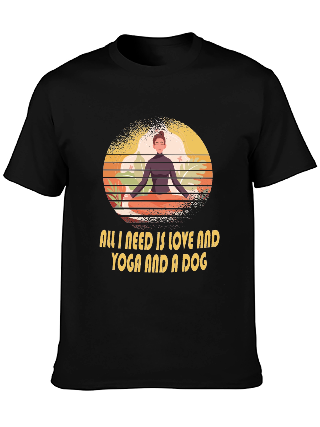 Love Yoga Dog T-Shirt