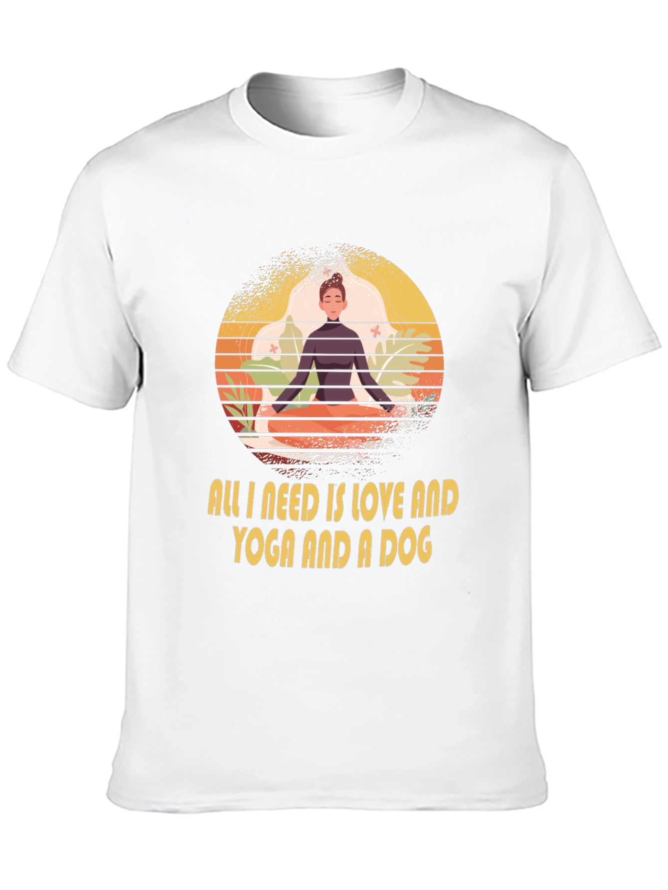 Love Yoga Dog T-Shirt