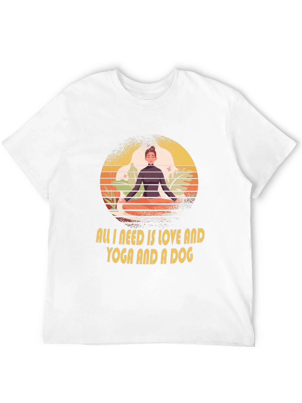 Love Yoga Dog T-Shirt