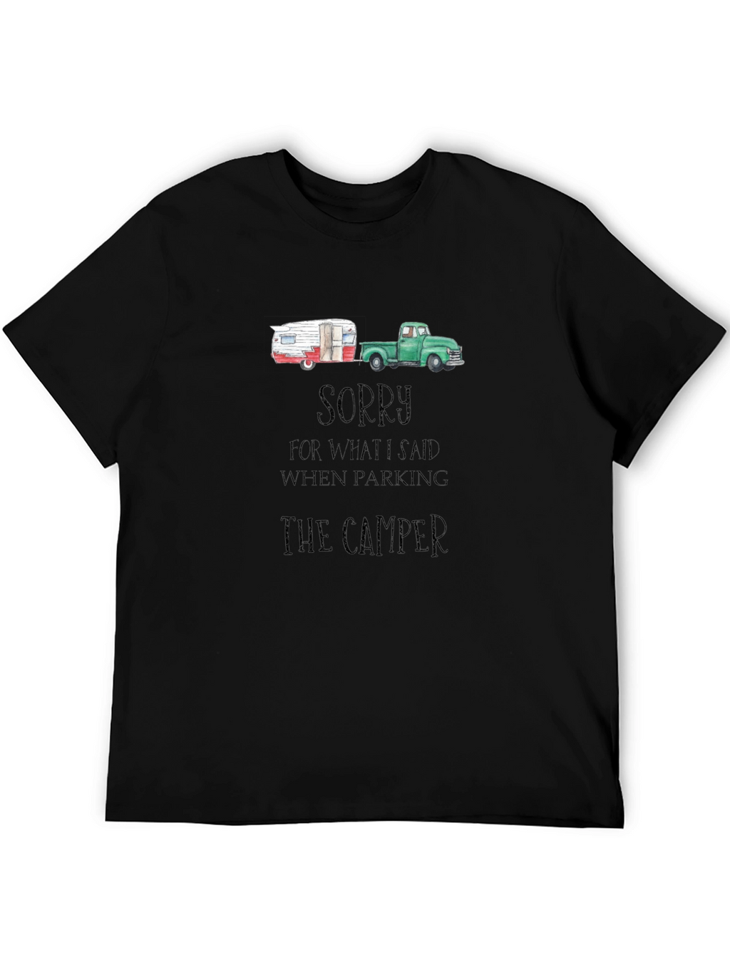 Camper Parking Apology T-Shirt
