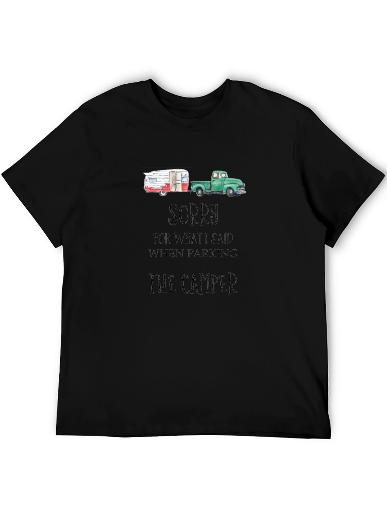 Camper Parking Apology T-Shirt