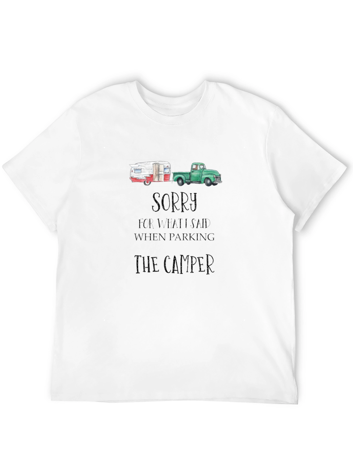 Camper Parking Apology T-Shirt