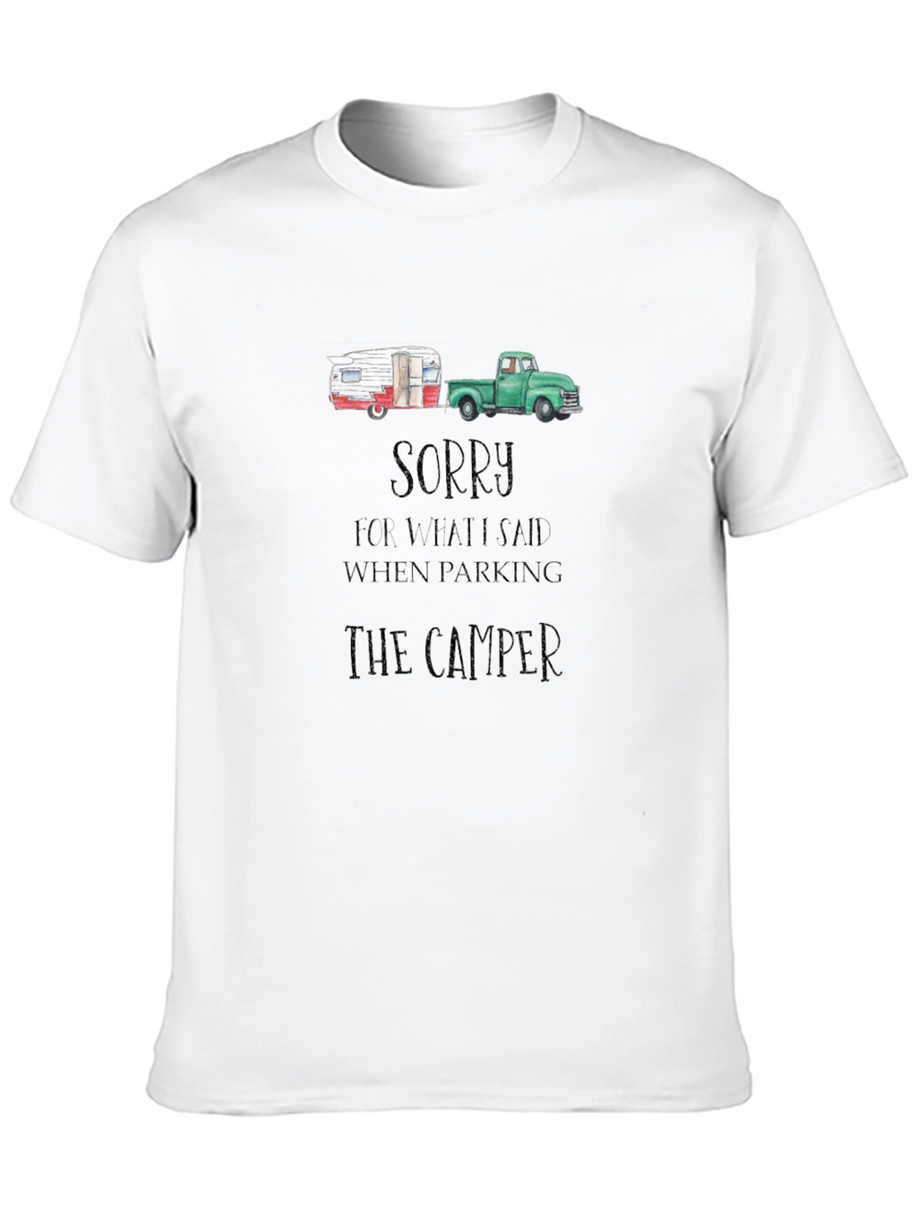 Camper Parking Apology T-Shirt