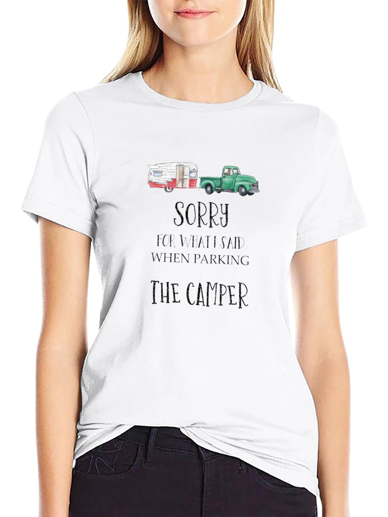 Camper Parking Apology T-Shirt