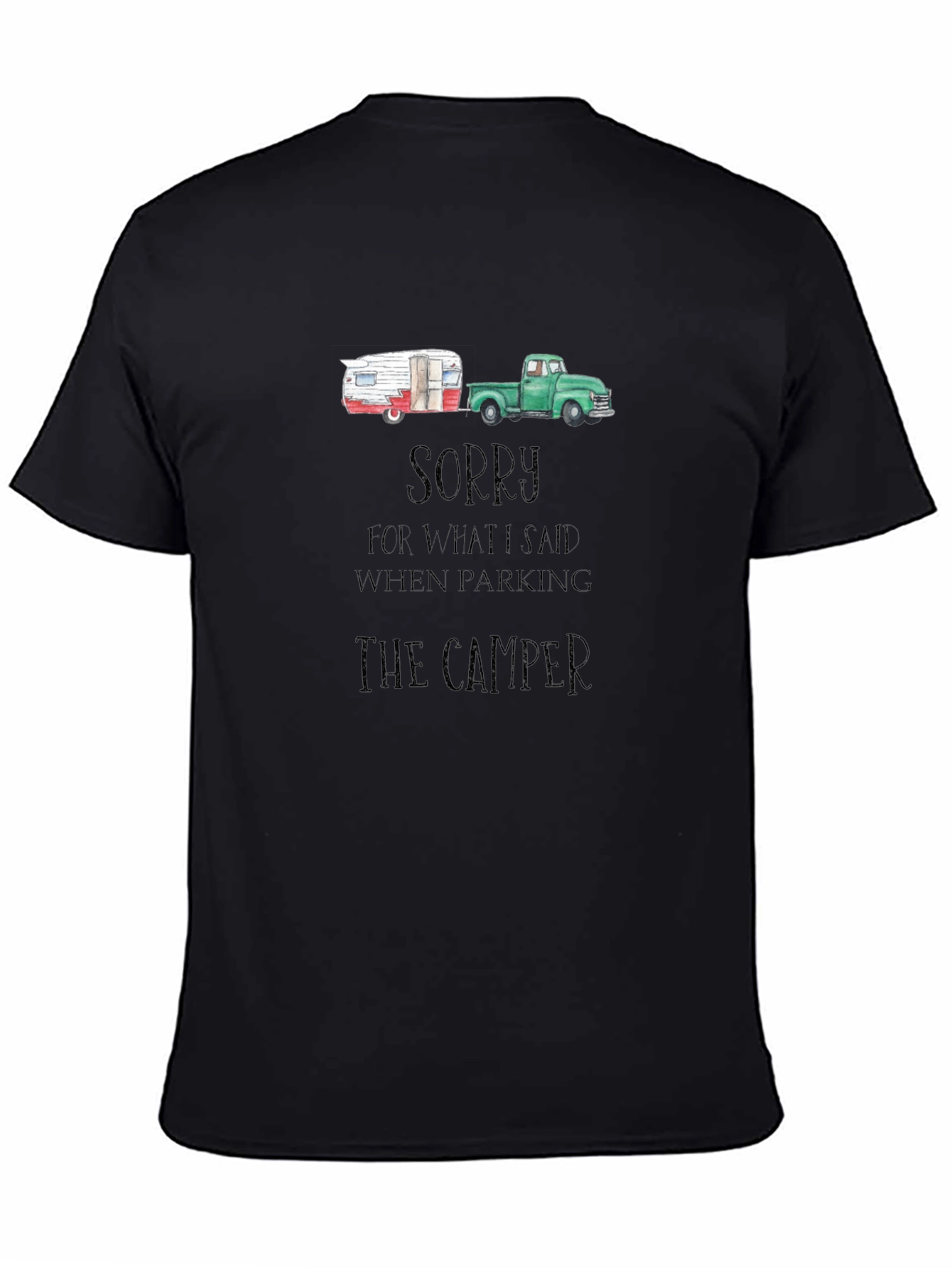 Camper Parking Apology T-Shirt