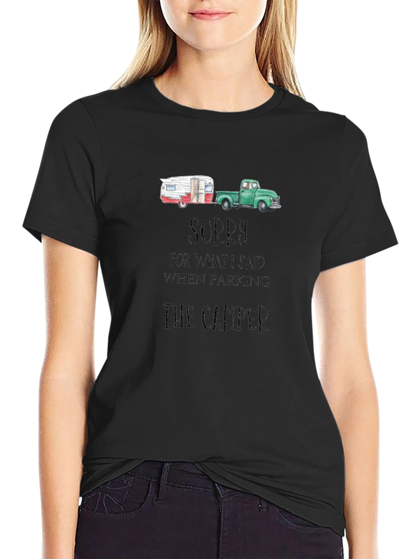 Camper Parking Apology T-Shirt