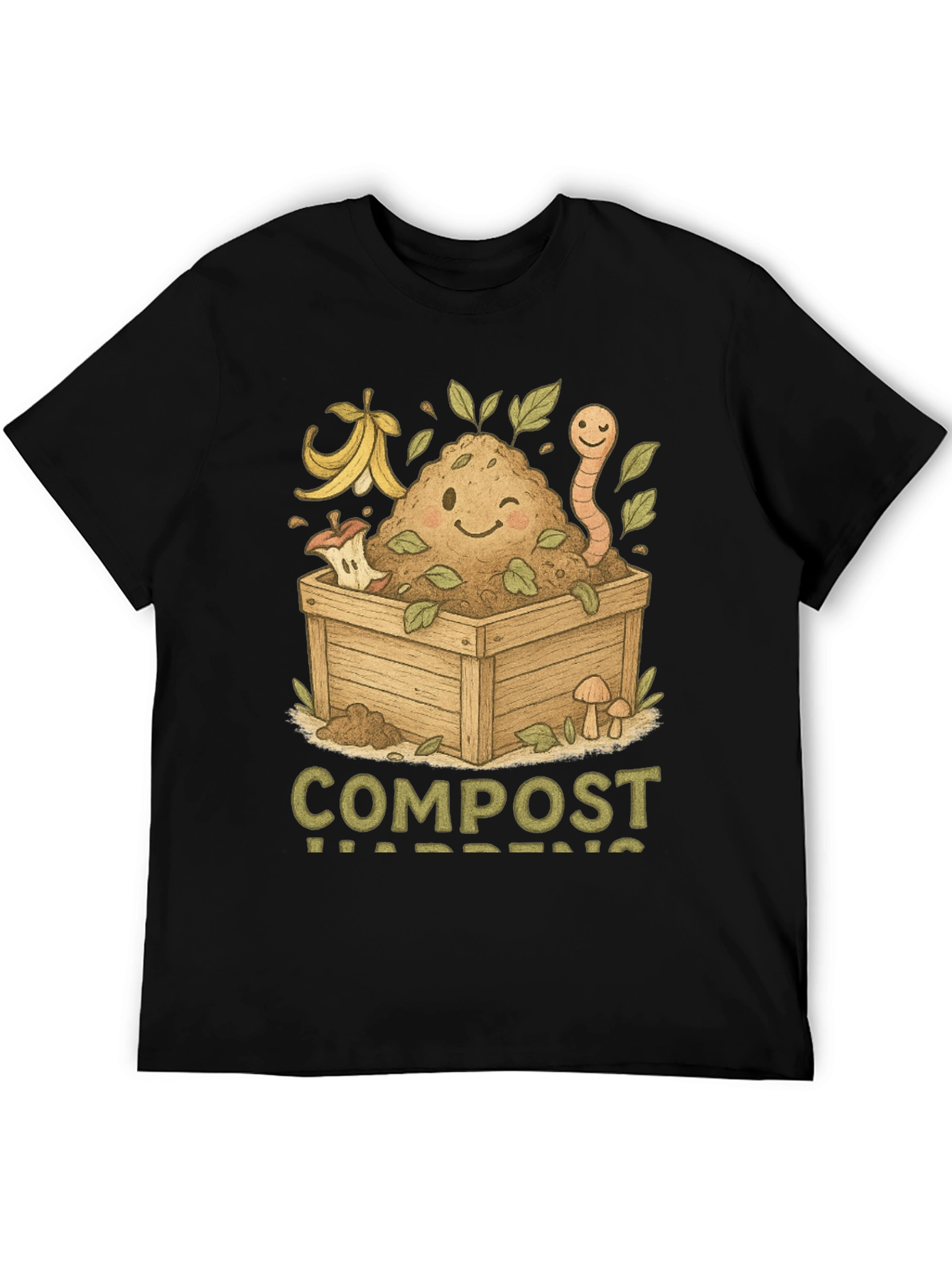 Compost Happens T-Shirt - Earth Friendly Tee