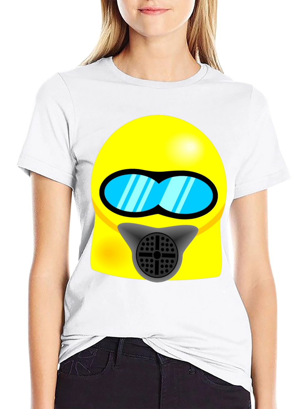 Cartoon Hazmat Suit T-Shirt
