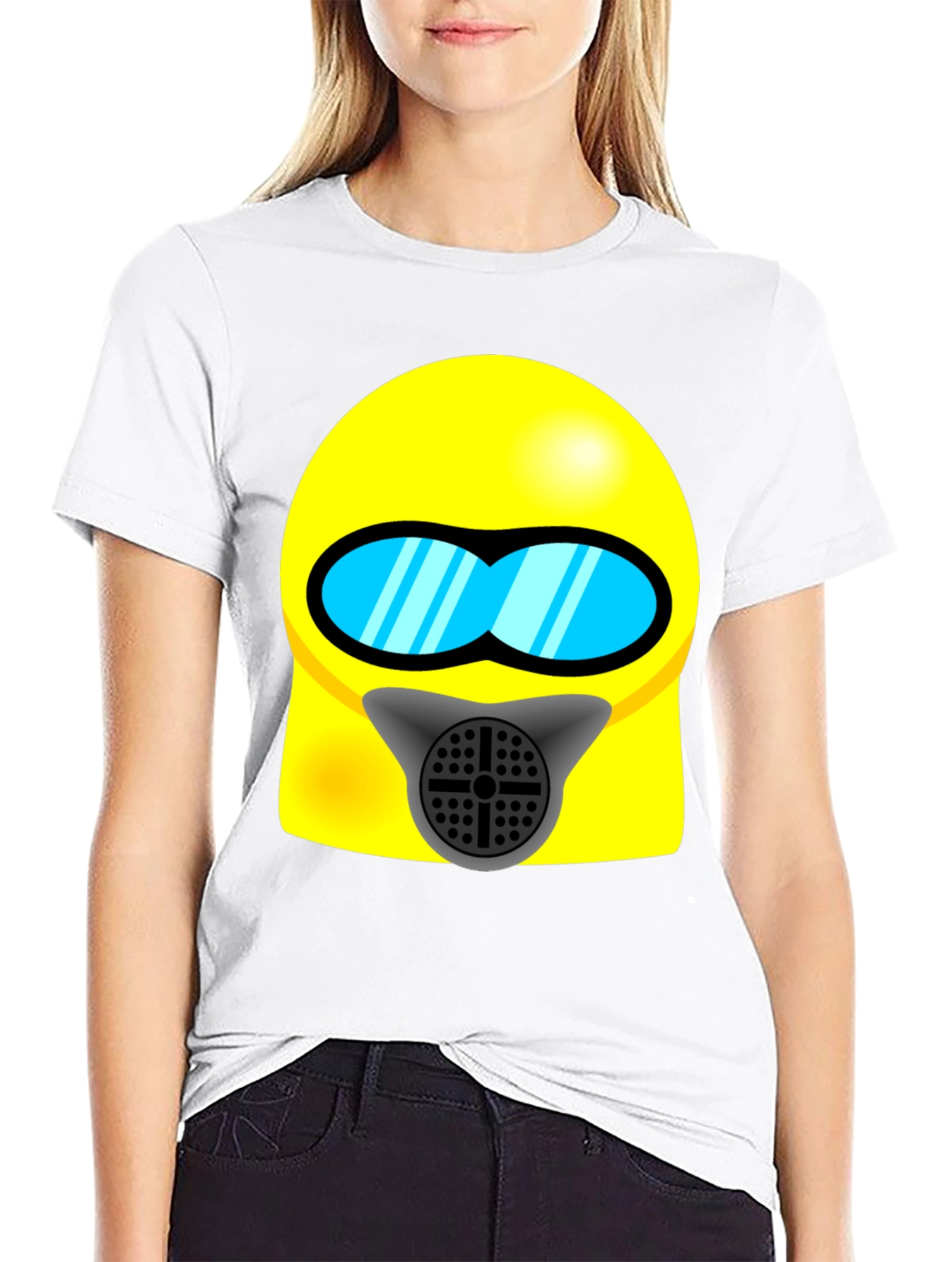 Cartoon Hazmat Suit T-Shirt