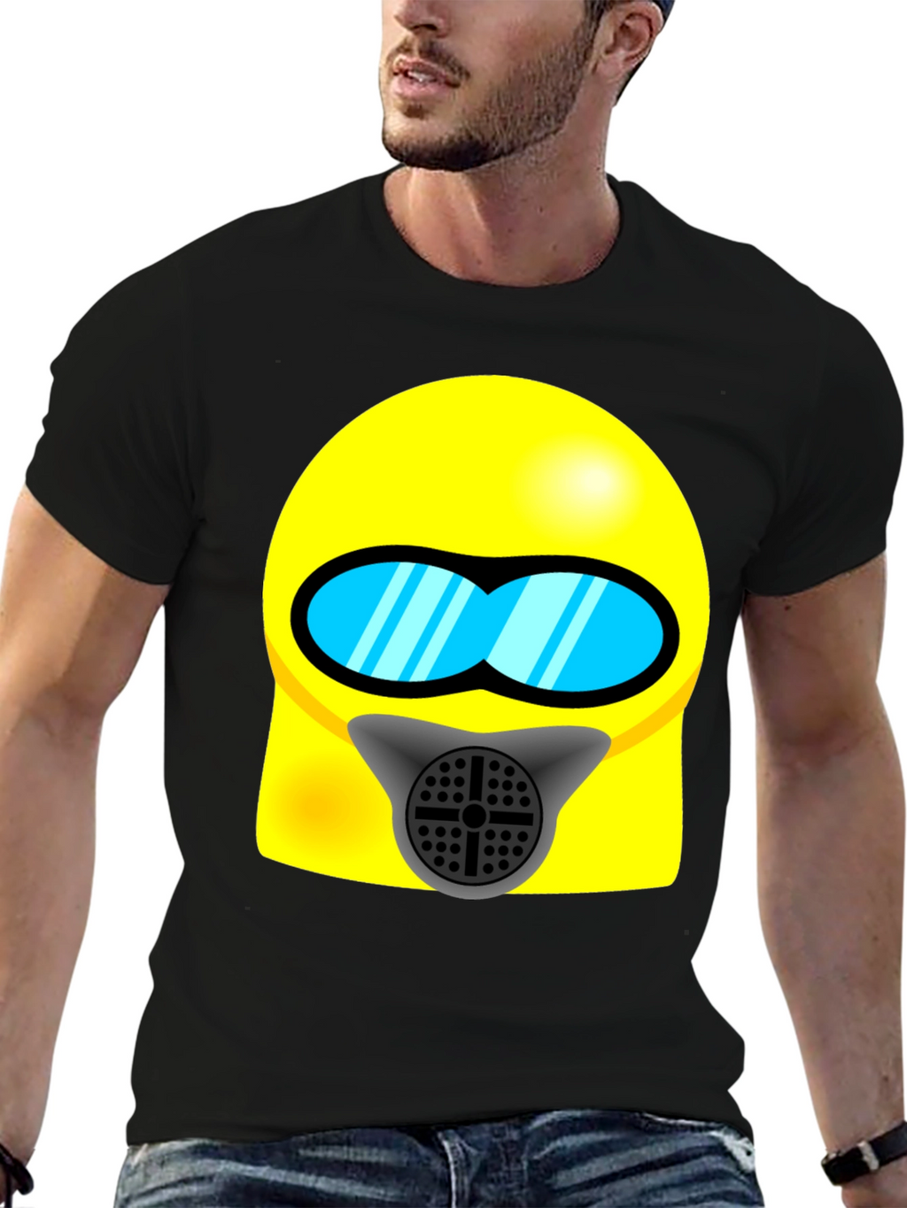 Cartoon Hazmat Suit T-Shirt