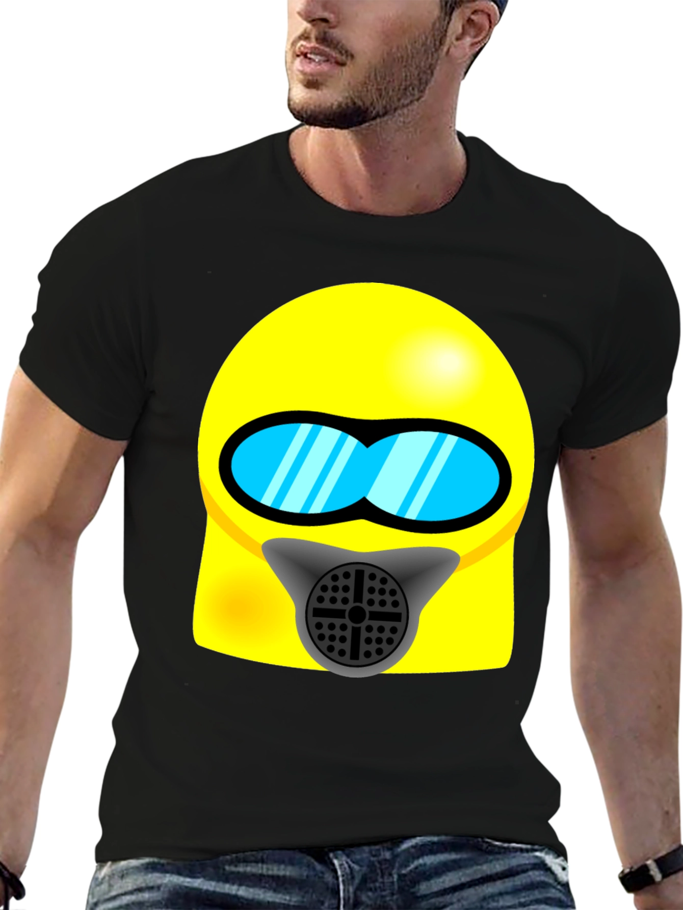Cartoon Hazmat Suit T-Shirt