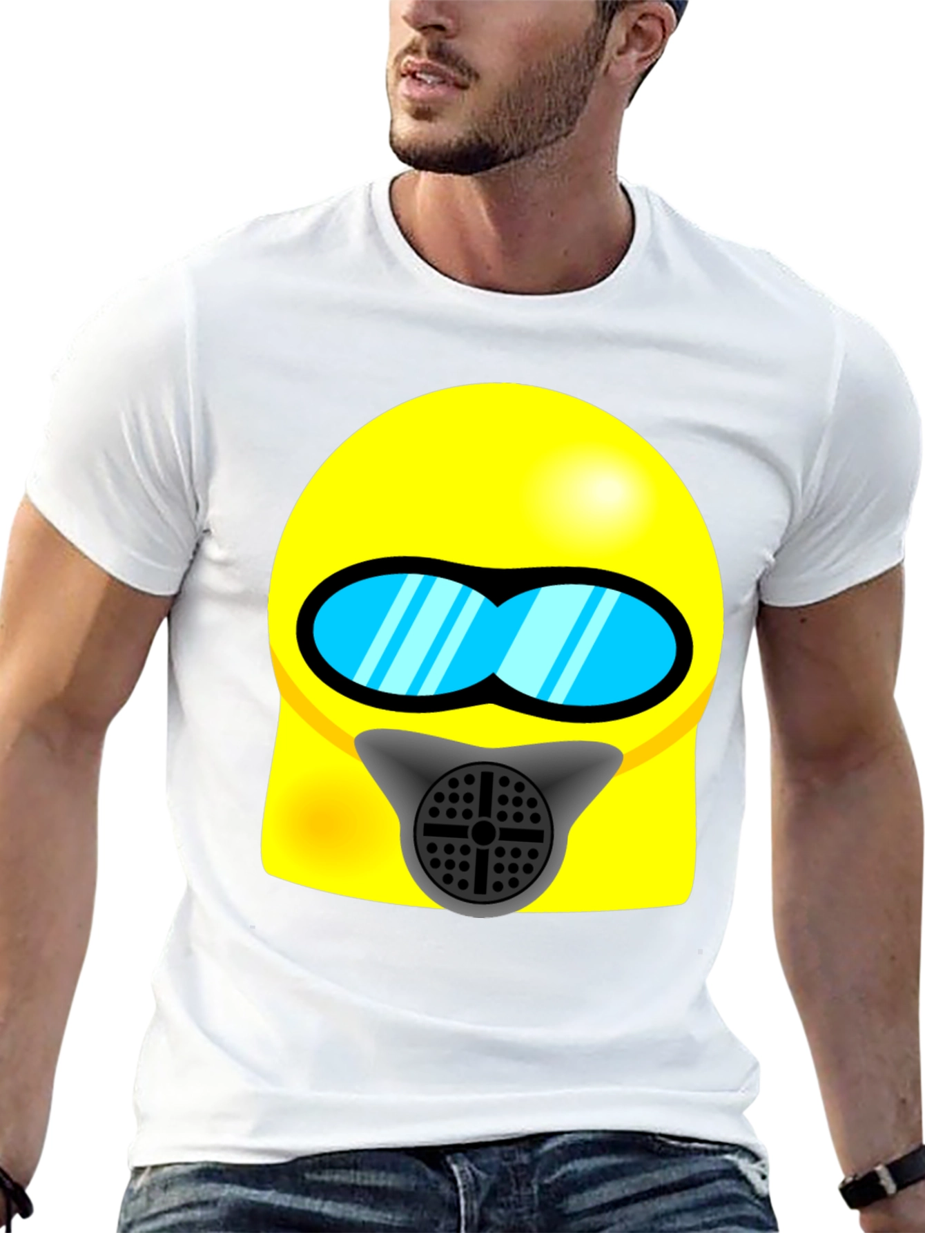 Cartoon Hazmat Suit T-Shirt