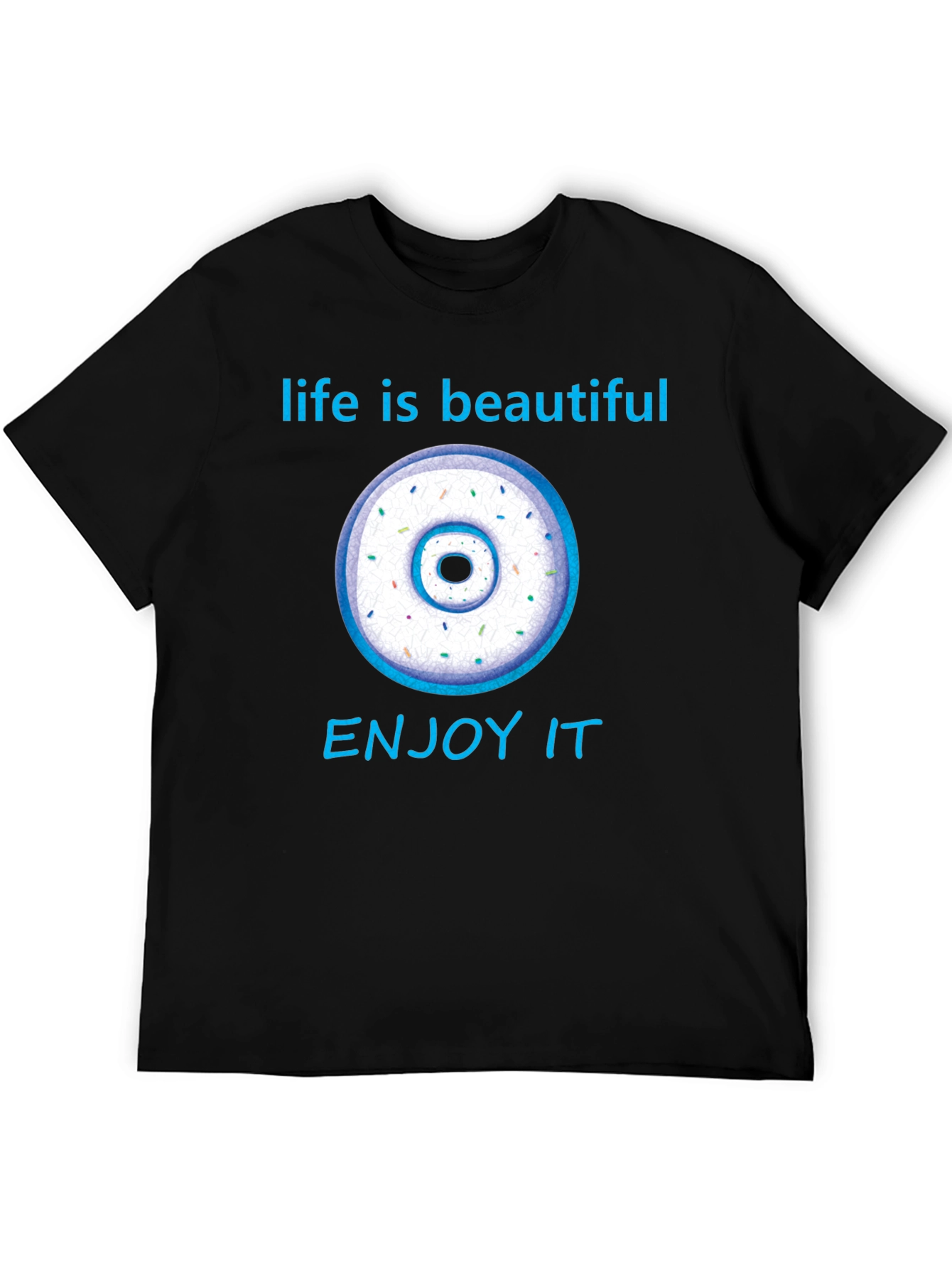 Life is Beautiful Donut Graphic Tee