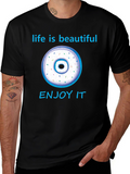 Life is Beautiful Donut Graphic Tee