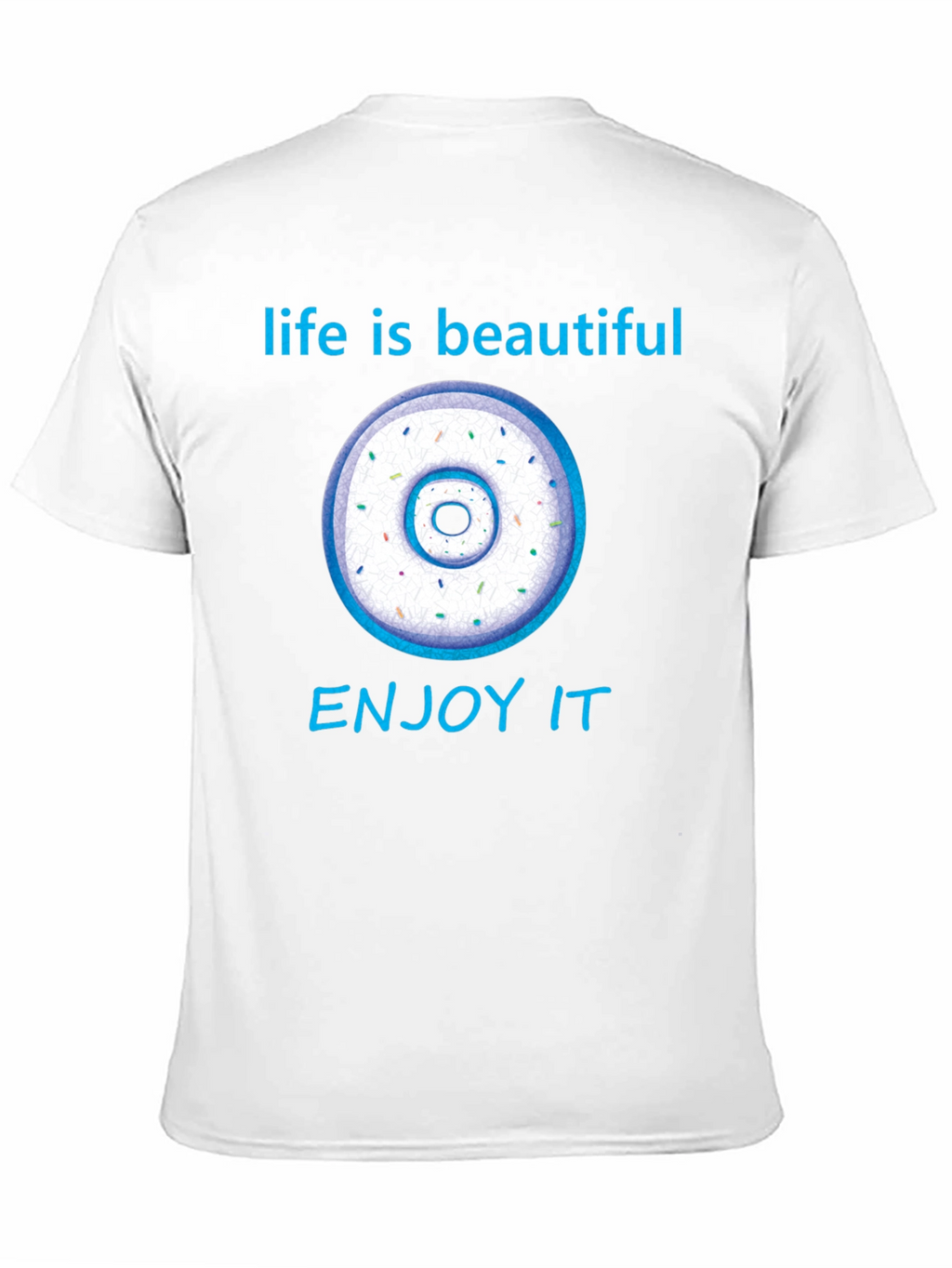 Life is Beautiful Donut Graphic Tee