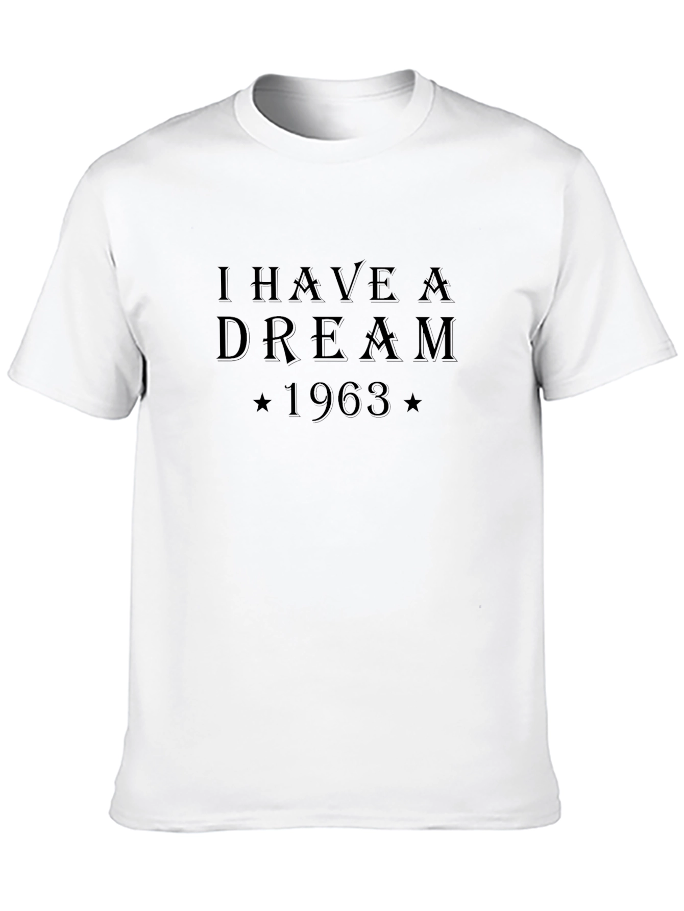 I Have a Dream 1963 Black Graphic Tee