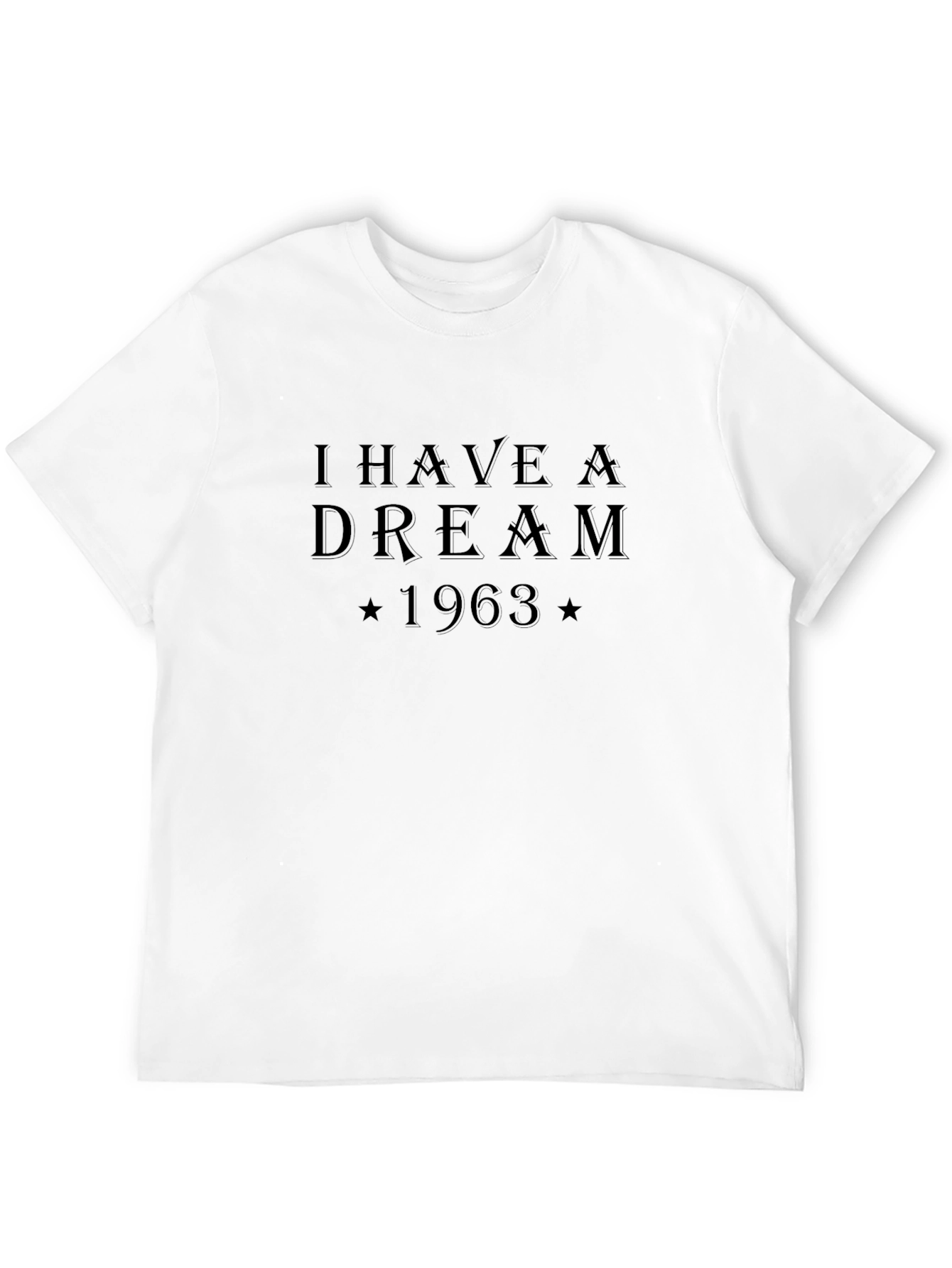 I Have a Dream 1963 Black Graphic Tee