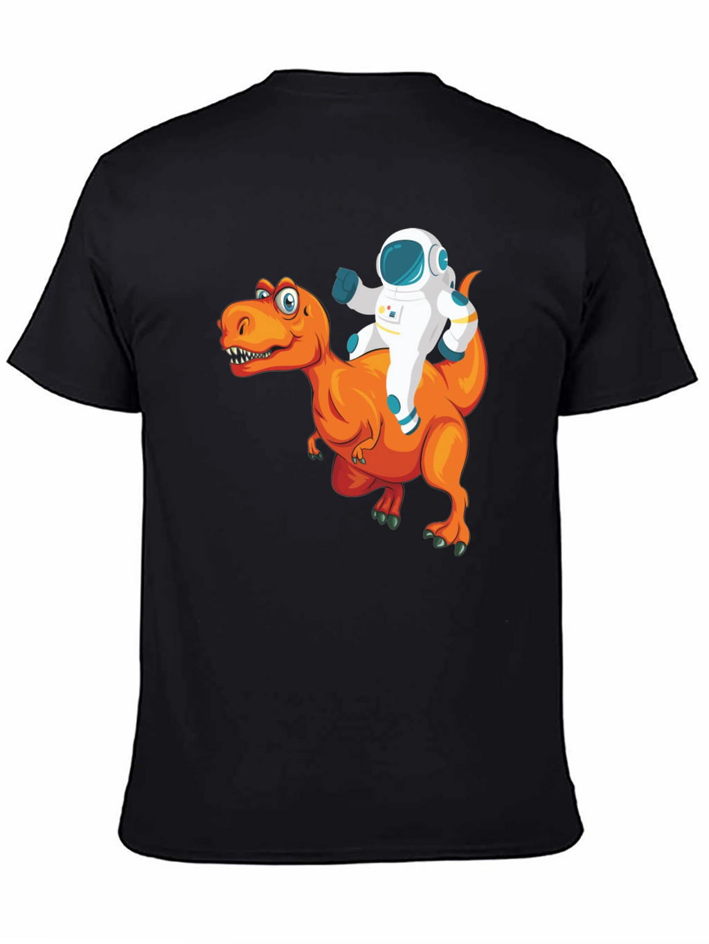 Astronaut Riding a Dinosaur T-Shirt - Funny Graphic Tee