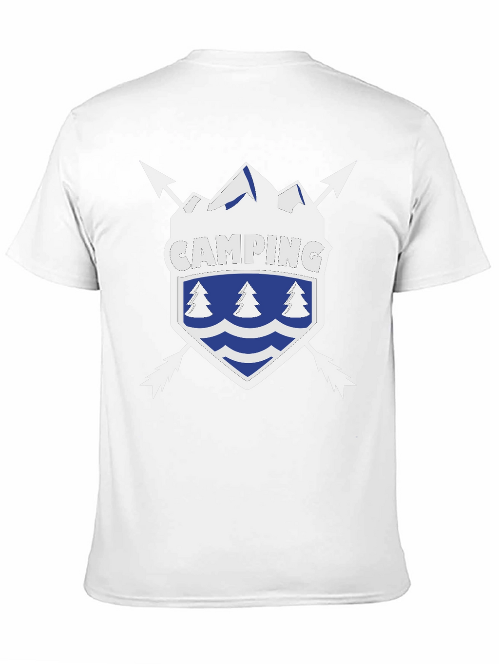 Camping Shield Graphic Tee - Adventure Ready