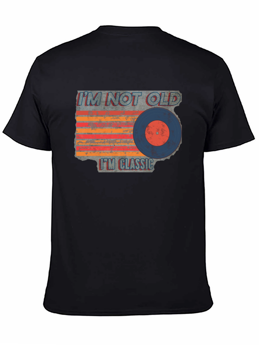 Classic Vinyl Record Graphic T-Shirt