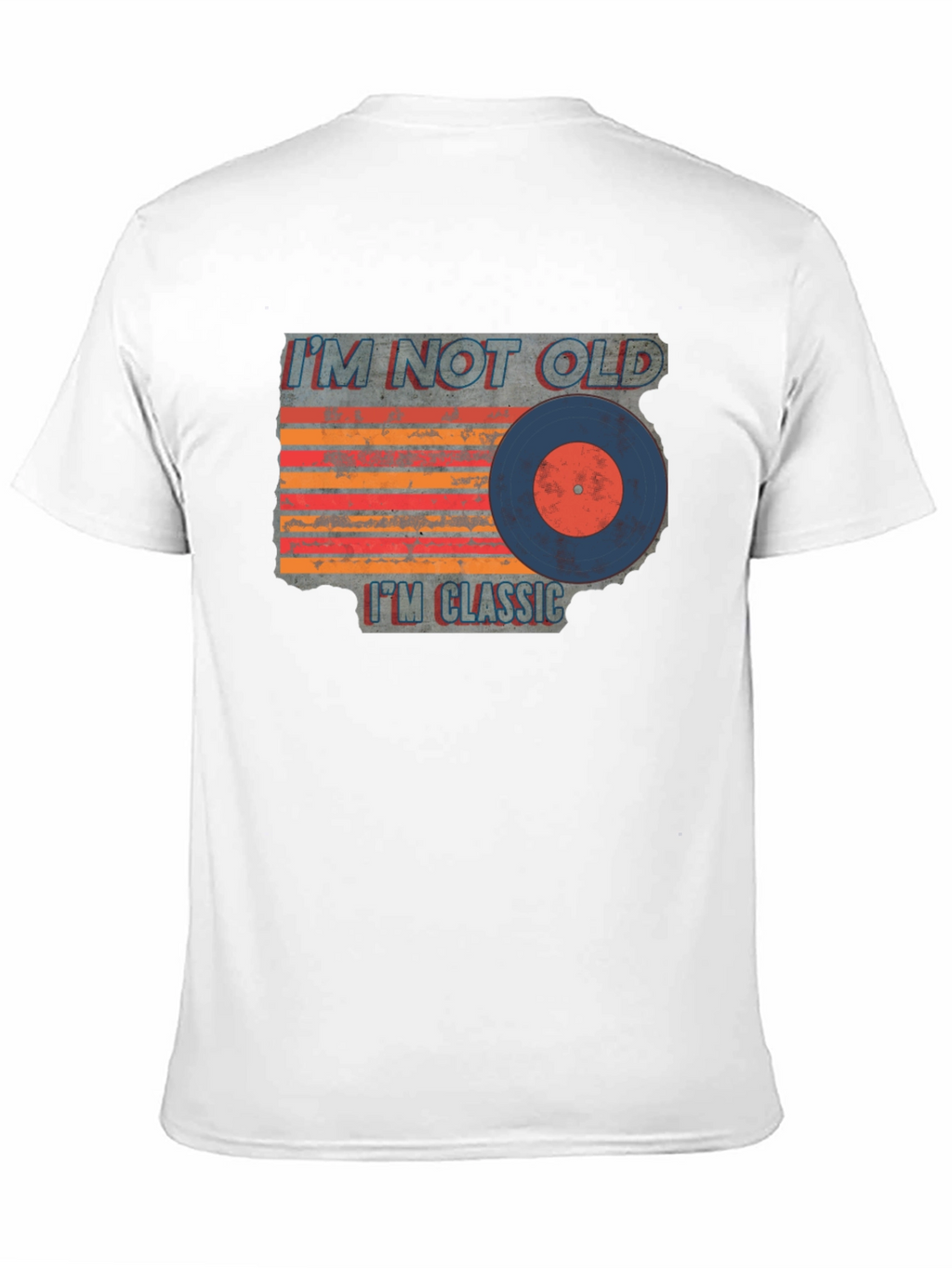Classic Vinyl Record Graphic T-Shirt