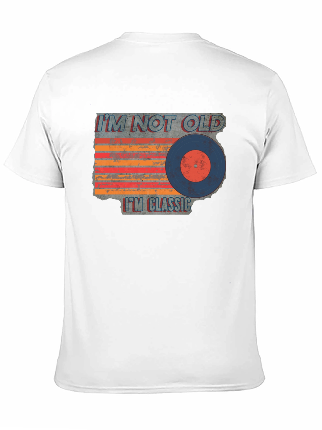 Classic Vinyl Record Graphic T-Shirt