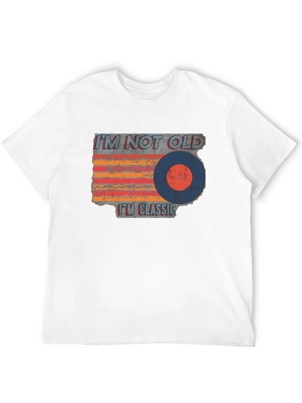 Classic Vinyl Record Graphic T-Shirt