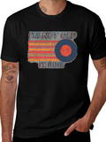 Classic Vinyl Record Graphic T-Shirt