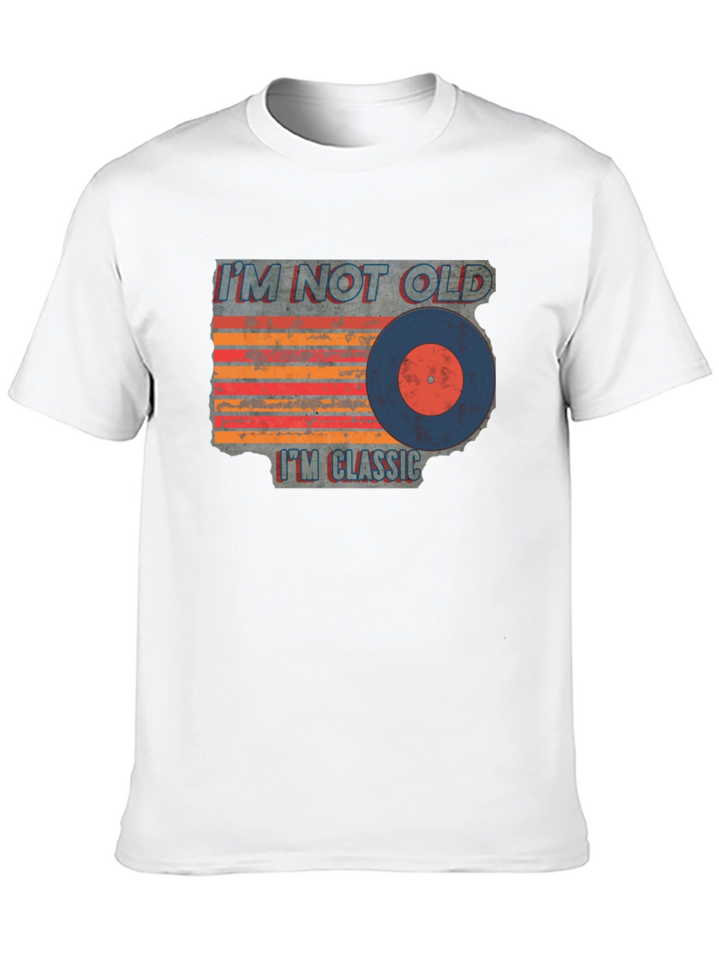 Classic Vinyl Record Graphic T-Shirt