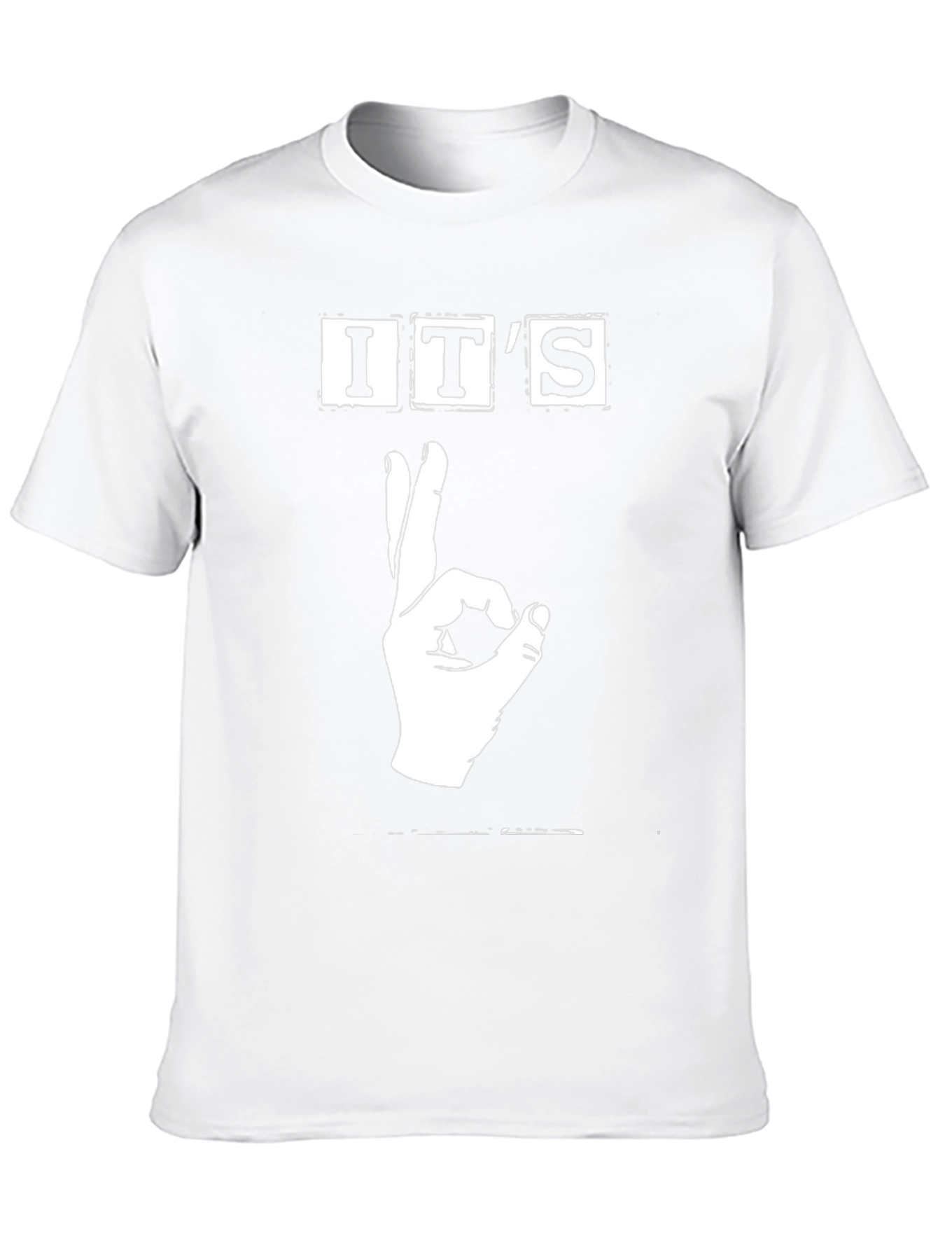Its Okay T-Shirt - Black Graphic Tee