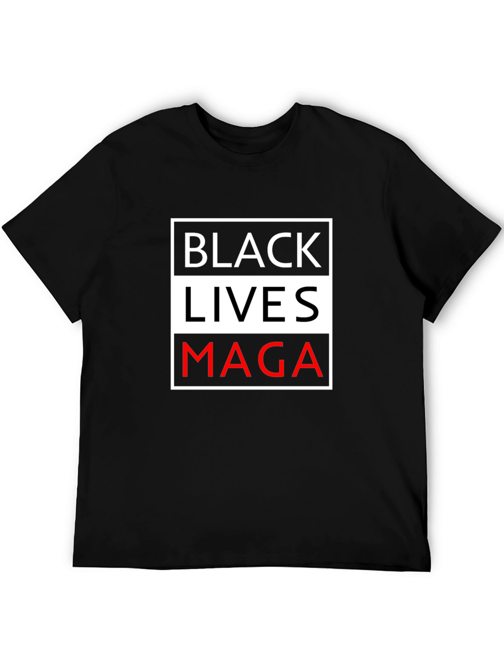 Provocative MAGA Black Lives T-Shirt