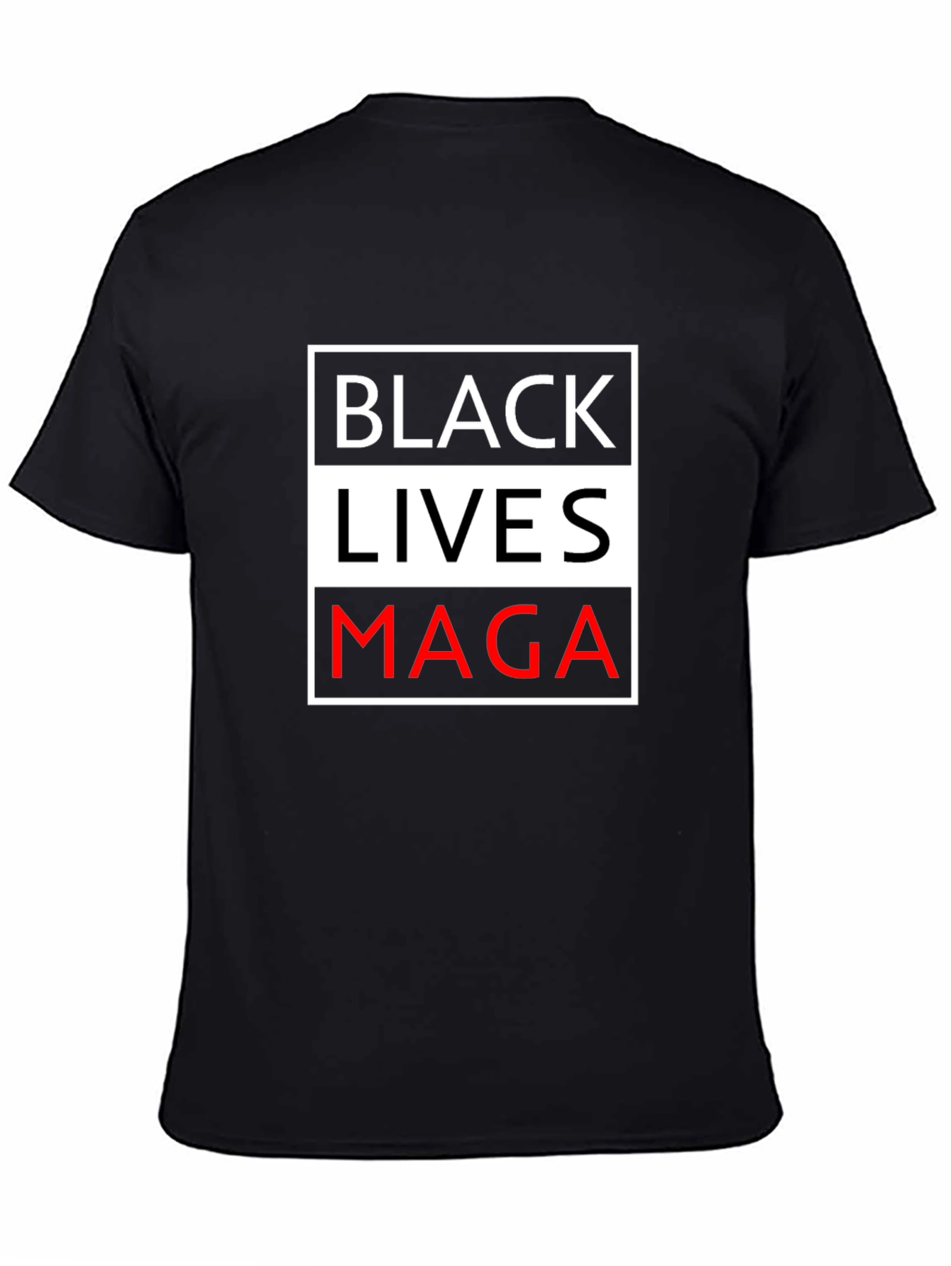 Provocative MAGA Black Lives T-Shirt