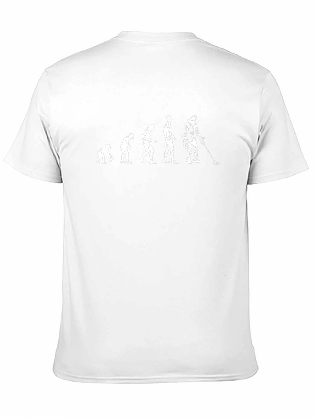 Evolution of Metal Detecting Black T-Shirt