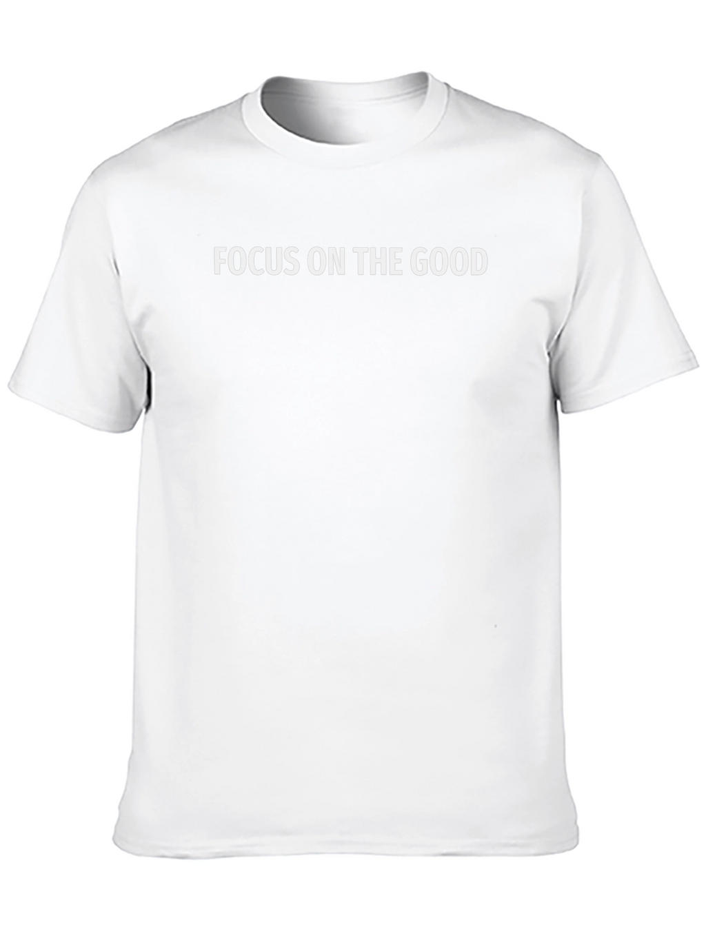 Focus on the Good T-Shirt - Motivational Black Tee