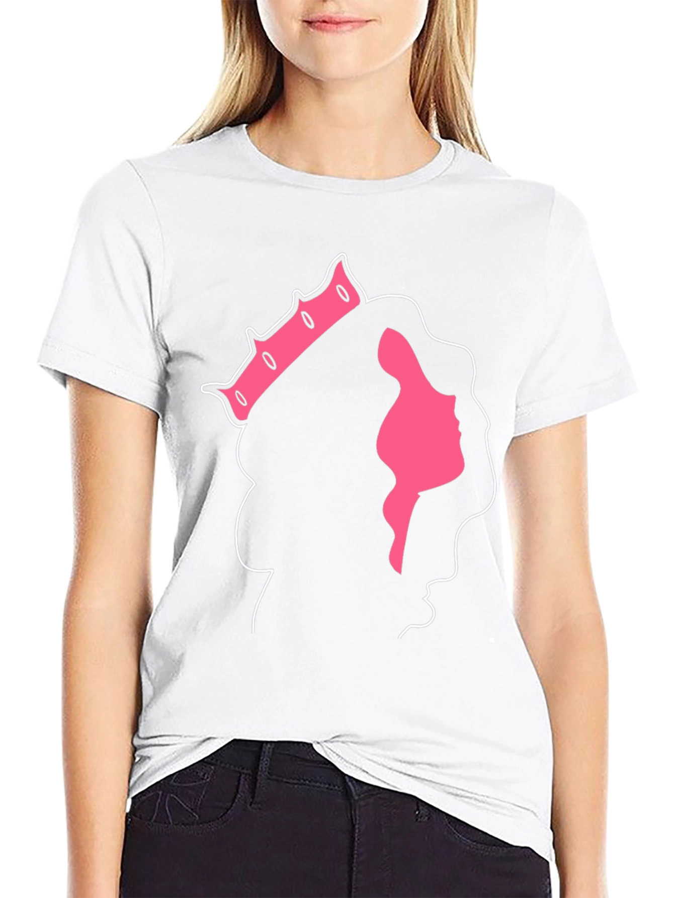 Queen Silhouette Black T-Shirt