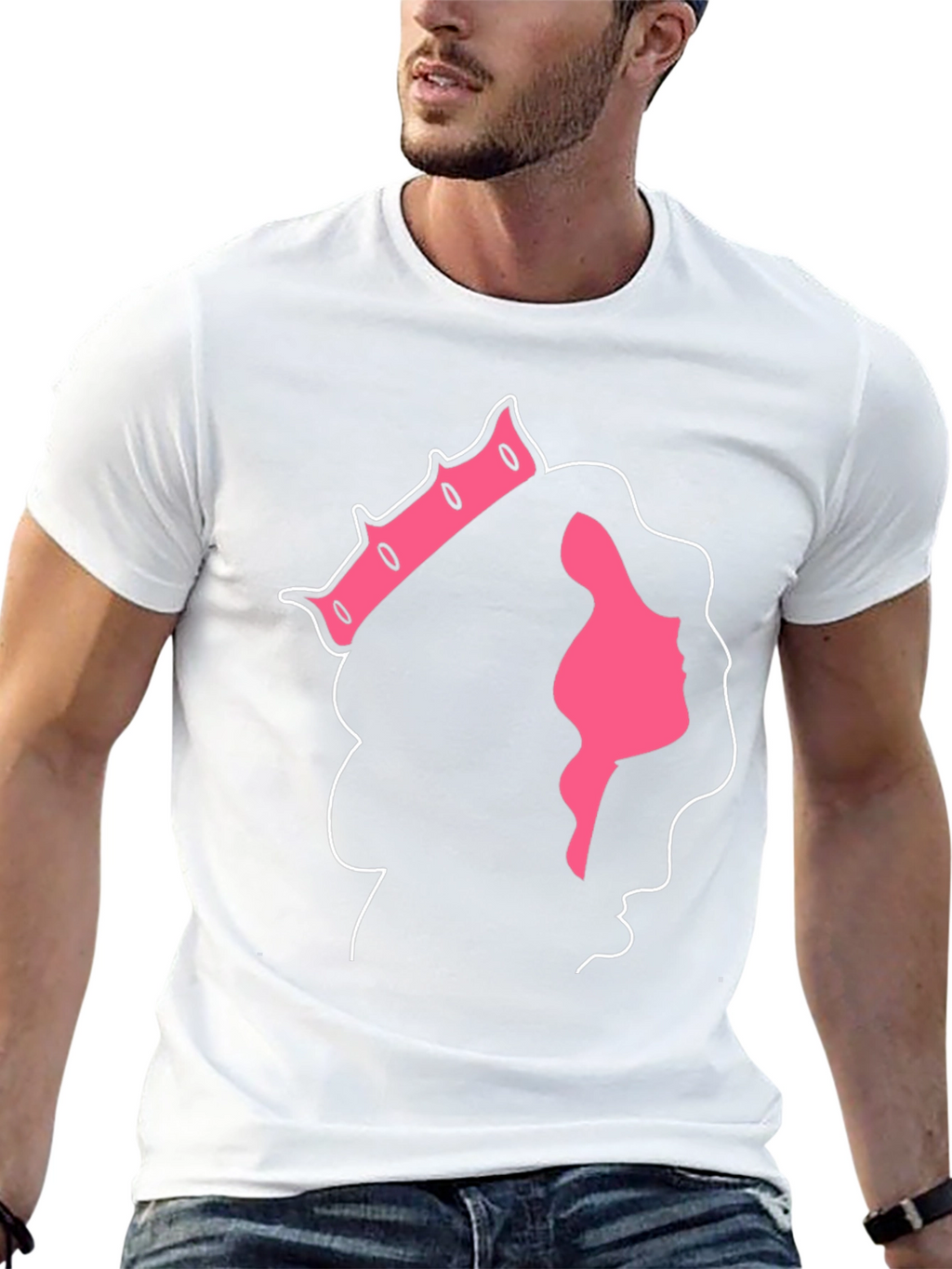 Queen Silhouette Black T-Shirt