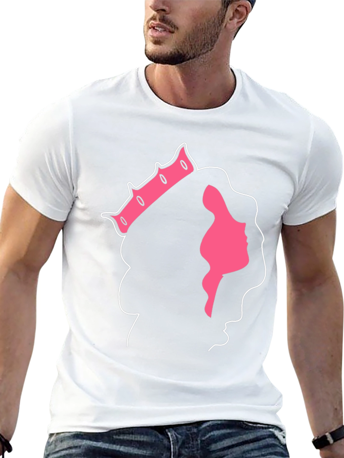 Queen Silhouette Black T-Shirt