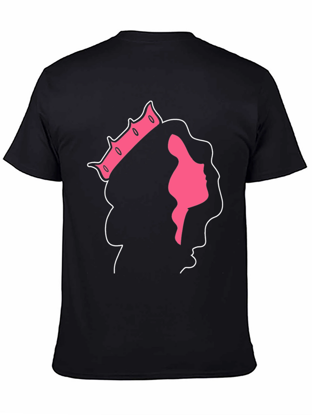 Queen Silhouette Black T-Shirt